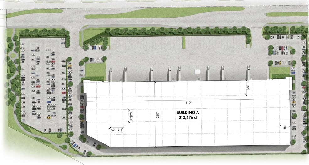 2400 W Hunter Ferrell Rd, Grand Prairie, TX à louer - Plan de site – Image 3 sur 4