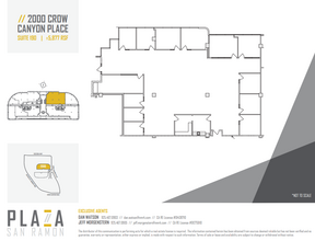 2010 Crow Canyon Pl, San Ramon, CA à louer Plan d’étage– Image 1 sur 1