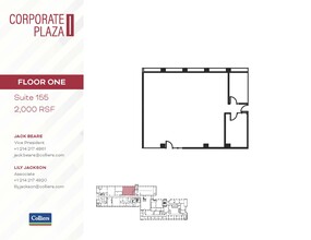 4950 N O'Connor Blvd, Irving, TX à louer Plan d’étage– Image 1 sur 1