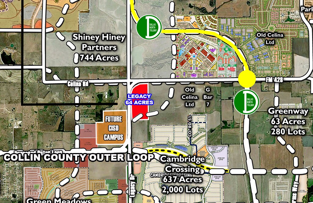 SEC of FM 428 & Legacy Drive, Celina, TX à vendre Photo principale– Image 1 sur 2