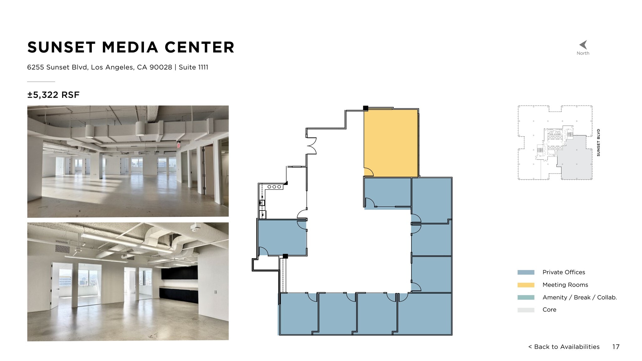 6255 W Sunset Blvd, Los Angeles, CA à louer Plan de site– Image 1 sur 1
