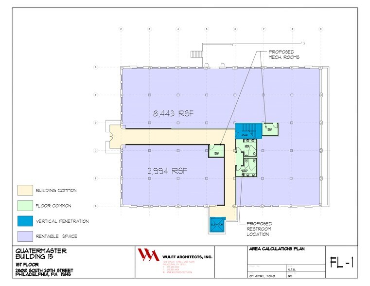 2800 S 20th St, Philadelphia, PA à louer - Plan de site – Image 1 sur 7
