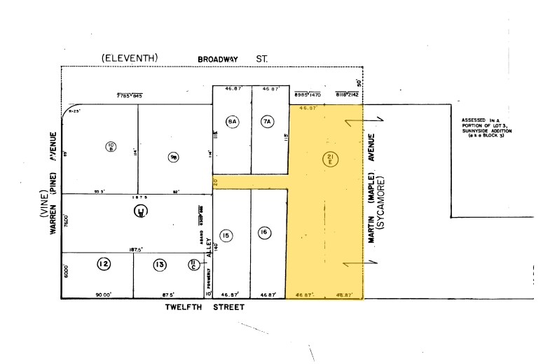 1830 E Broadway Blvd, Tucson, AZ à louer - Plan cadastral – Image 2 sur 4