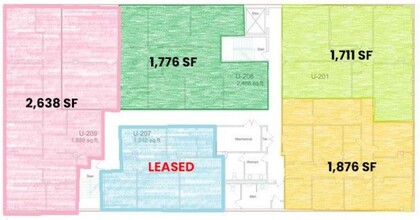 8206 Leesburg Pike, Vienna, VA à louer Plan d’étage– Image 1 sur 1