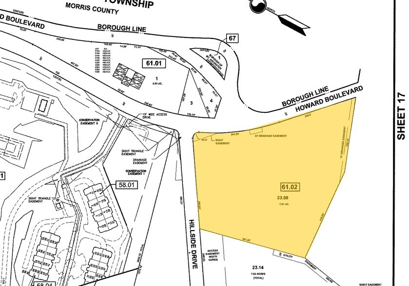 181 Howard Blvd, Mount Arlington, NJ à louer - Plan cadastral – Image 3 sur 7