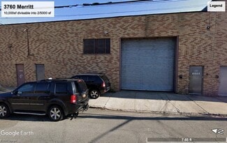 Plus de détails pour 3760 Merritt Ave, Bronx, NY - Industriel/Logistique à louer