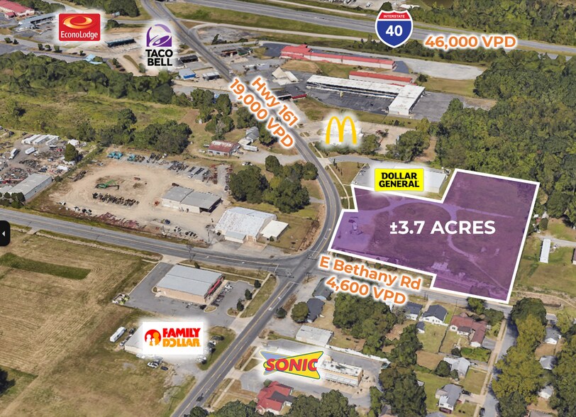2306 Highway 161, North Little Rock, AR à vendre - Aérien – Image 2 sur 2