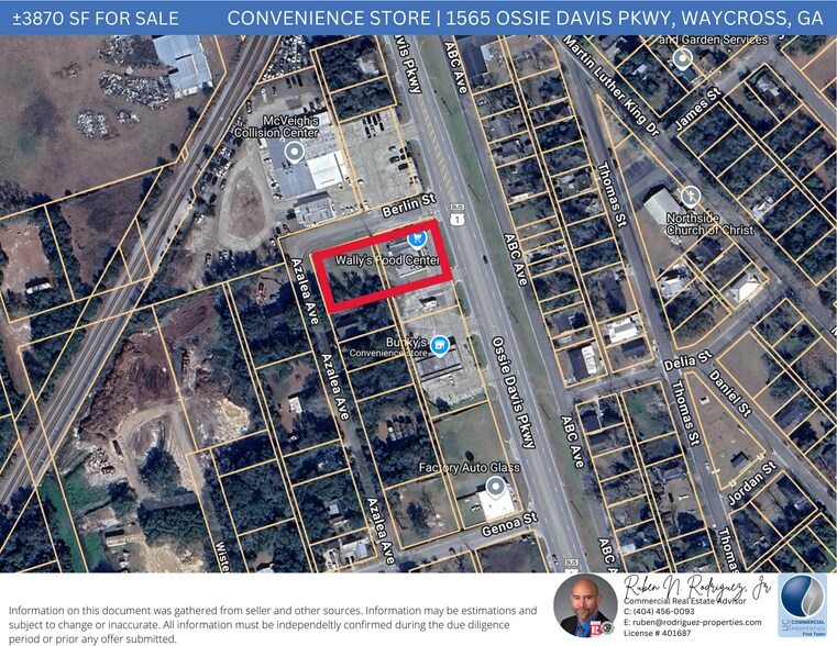 1565 Ossie Davis Pky, Waycross, GA à vendre - Photo de l’immeuble – Image 3 sur 9