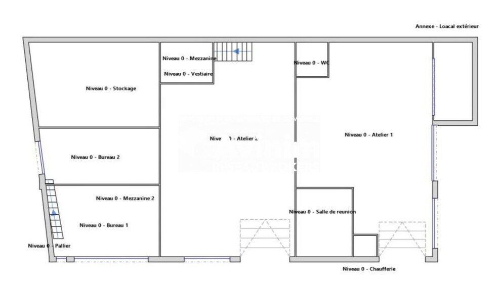 Local d'activités dans Échirolles à vendre - Plan d’étage – Image 2 sur 5