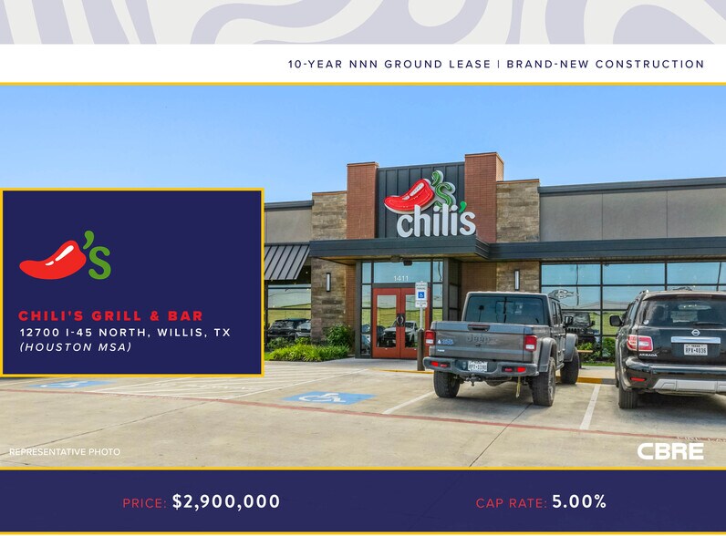 12700 Interstate 45 N, Willis, TX à vendre - Photo principale – Image 1 sur 8