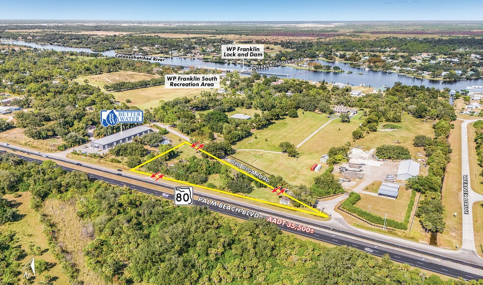 16401 Palm Beach Blvd, Alva, FL à vendre - Aérien – Image 2 sur 7
