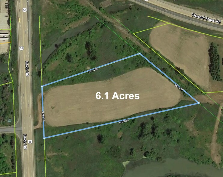 1061 Thorold Stone Rd, Thorold, ON à vendre - Plan cadastral – Image 2 sur 3