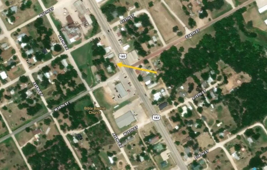 1308 Conrad Hilton Blvd, Cisco, TX à vendre - Photo principale – Image 1 sur 3