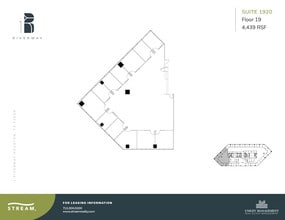 1 Riverway, Houston, TX à louer Plan d’étage– Image 1 sur 1