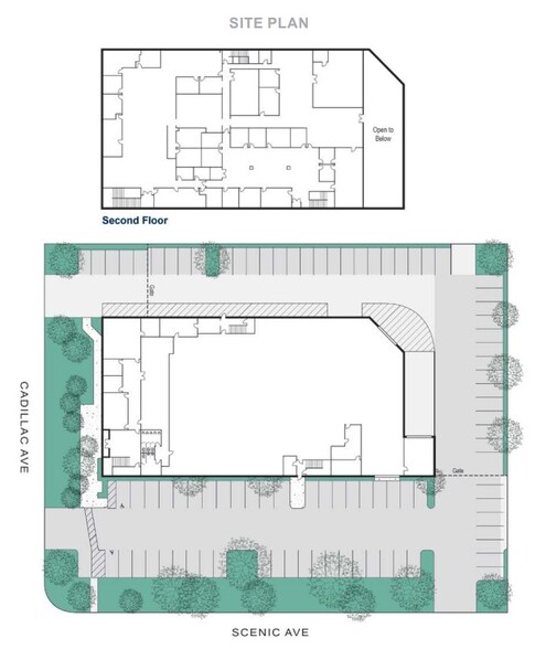 1690 Scenic Ave, Costa Mesa, CA à louer - Plan de site – Image 2 sur 2