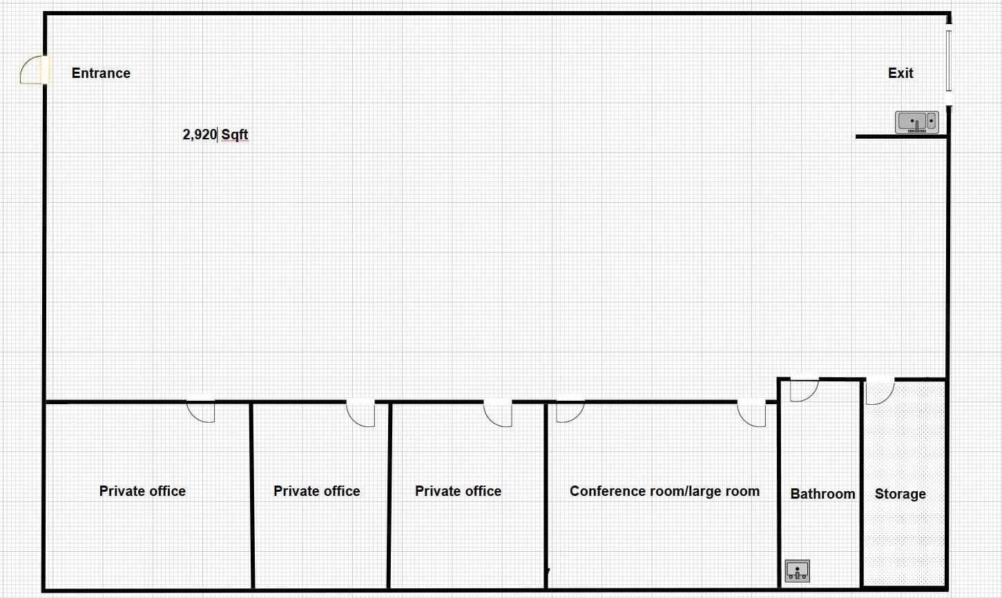 21043 N Cave Creek Rd, Phoenix, AZ à louer Plan d’étage– Image 1 sur 2