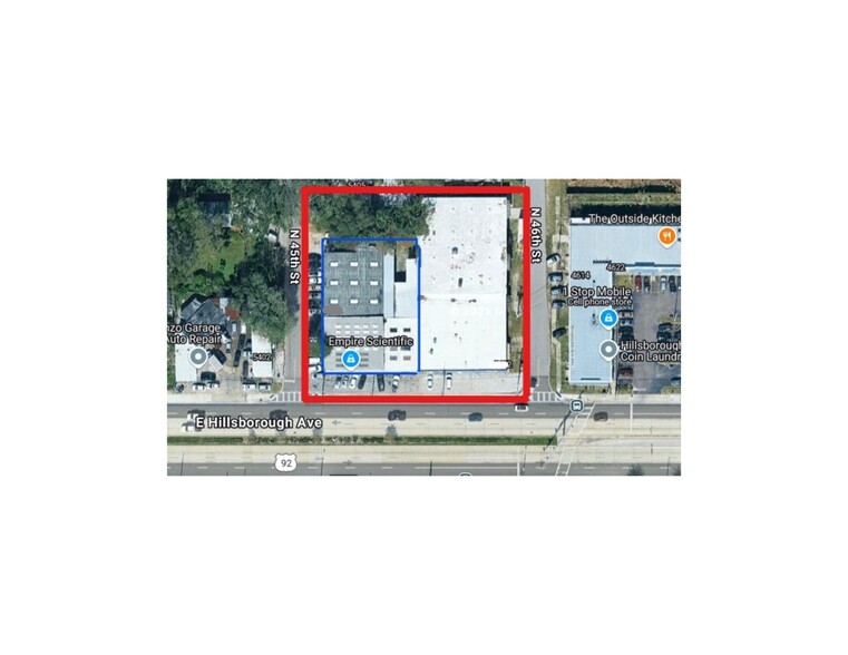 4504 E Hillsborough Ave, Tampa, FL à louer - Plan de site – Image 1 sur 7