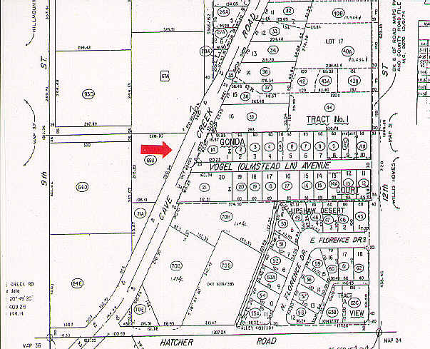 9606 N Cave Creek Rd, Phoenix, AZ à vendre - Plan cadastral – Image 2 sur 26