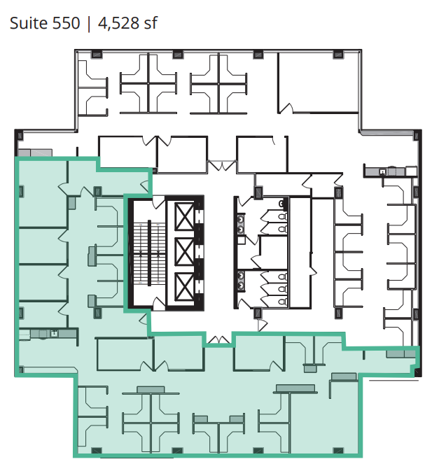 926 5th Ave SW, Calgary, AB à louer Plan d’étage– Image 1 sur 1