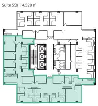 926 5th Ave SW, Calgary, AB à louer Plan d’étage– Image 1 sur 1