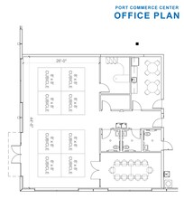 10744 Alta Dr, Jacksonville, FL à louer Plan d’étage– Image 1 sur 2