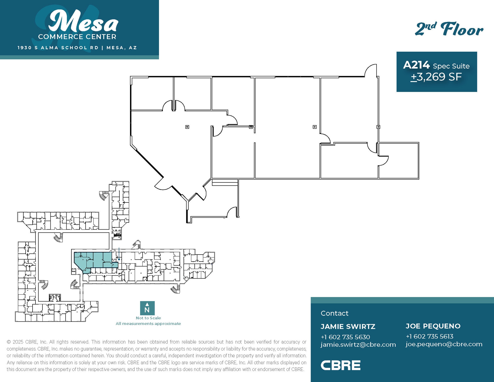 1930 S Alma School Rd, Mesa, AZ à louer Plan d’étage– Image 1 sur 14