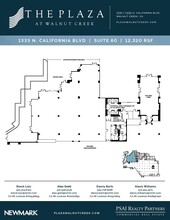 1331 N California Blvd, Walnut Creek, CA à louer Plan d’étage– Image 1 sur 1