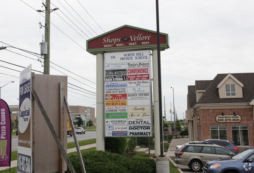 9591 Weston Rd, Vaughan, ON à louer - Photo de l’immeuble – Image 3 sur 3
