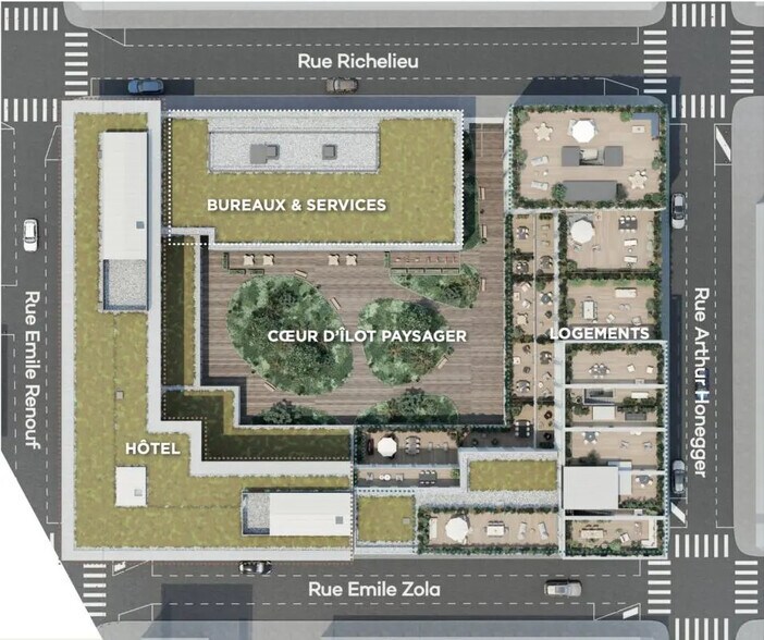 Bureau dans Le Havre à vendre - Plan d’étage – Image 2 sur 4