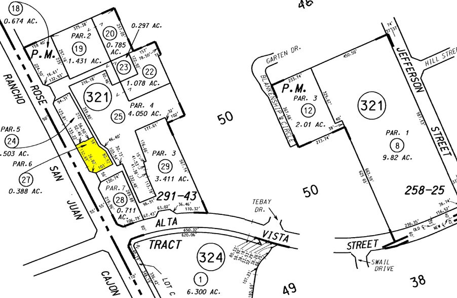 670 N Rose Dr, Placentia, CA à vendre - Plan cadastral – Image 2 sur 2