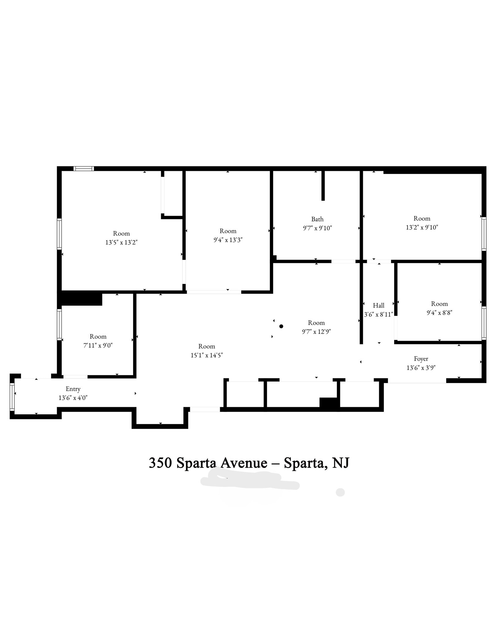 350 Sparta Ave, Sparta, NJ à louer Plan de site– Image 1 sur 1