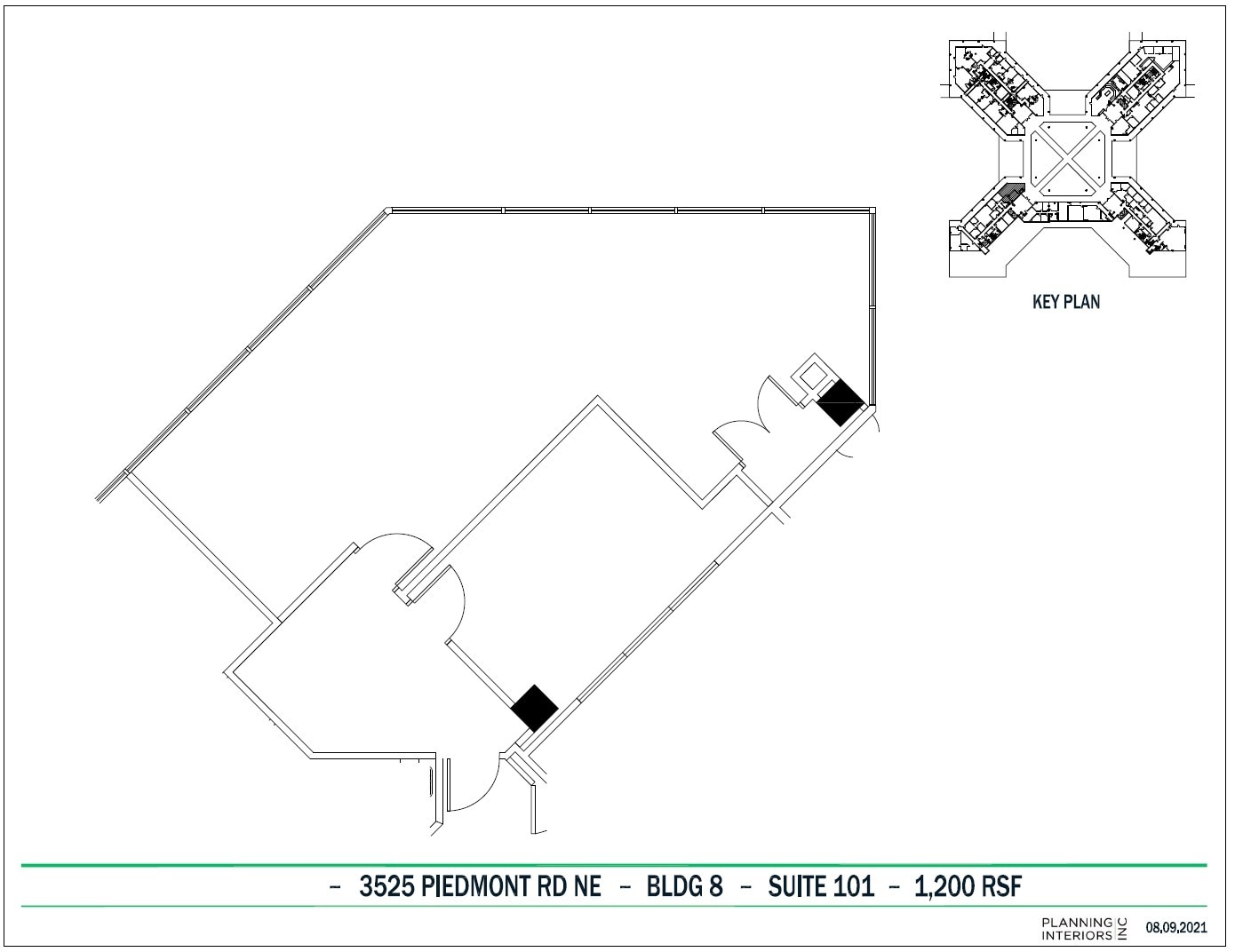 3495 Piedmont Rd NE, Atlanta, GA à louer Plan d’étage– Image 1 sur 1