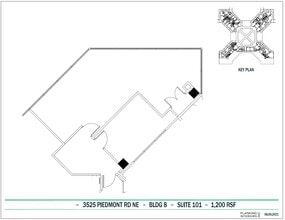 3495 Piedmont Rd NE, Atlanta, GA à louer Plan d’étage– Image 1 sur 1