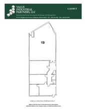 245 W Roosevelt Rd, West Chicago, IL à louer Plan d’étage– Image 1 sur 1