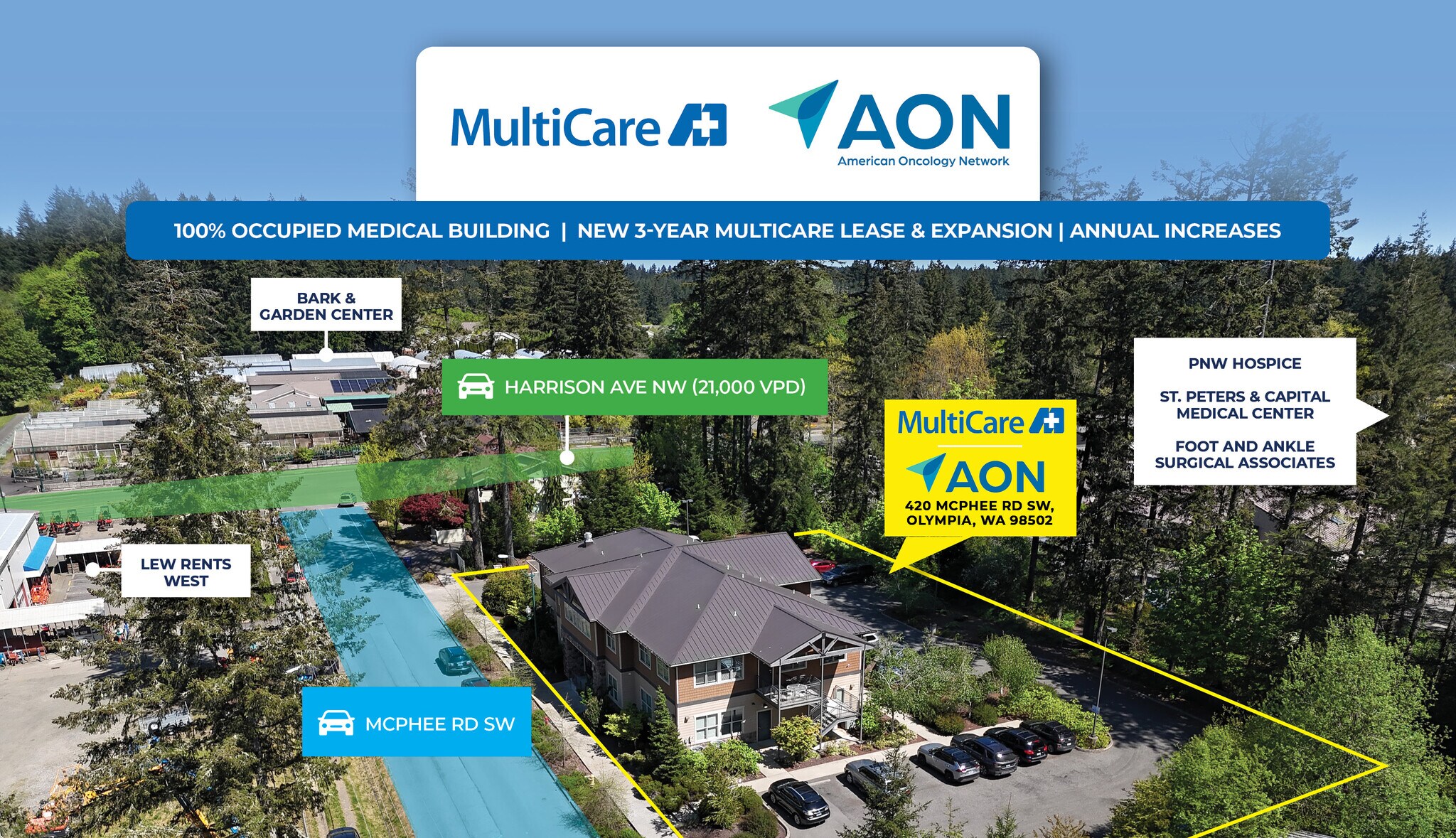 420 McPhee Rd SW, Olympia, WA à vendre Photo de l’immeuble– Image 1 sur 7