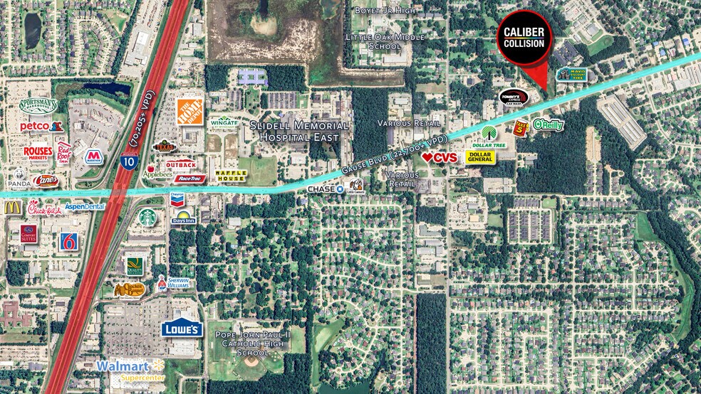 2180 Gause E Blvd, Slidell, LA à vendre - Photo de l’immeuble – Image 3 sur 3