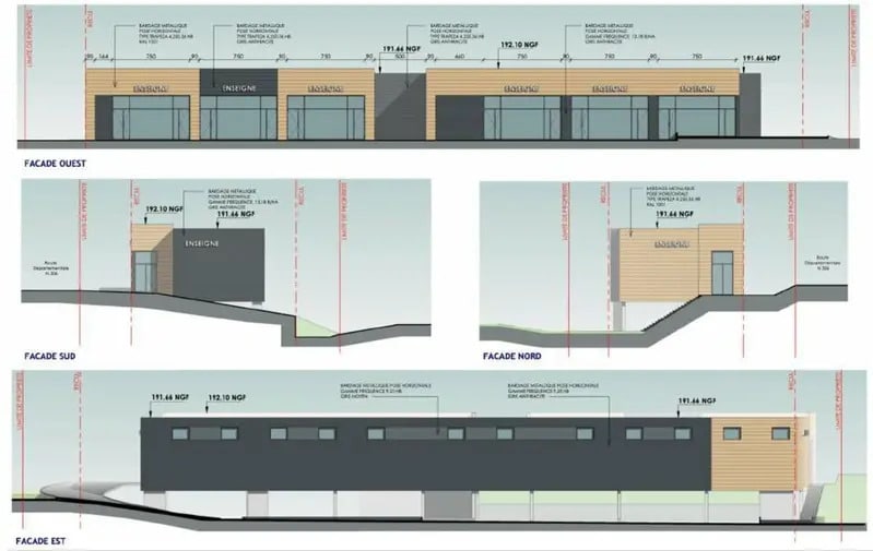 Local commercial dans Limas à louer - Plan de site – Image 3 sur 3