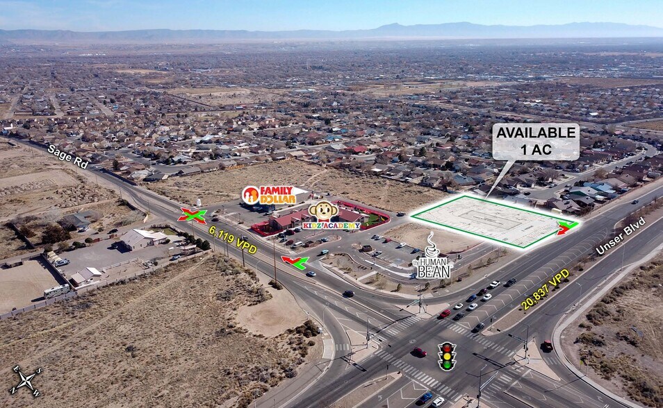 Unser, Albuquerque, NM à louer - Photo de l’immeuble – Image 2 sur 8