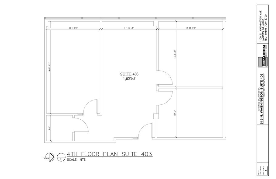 515 N Washington Ave, Saginaw, MI à louer - Plan de site – Image 3 sur 13