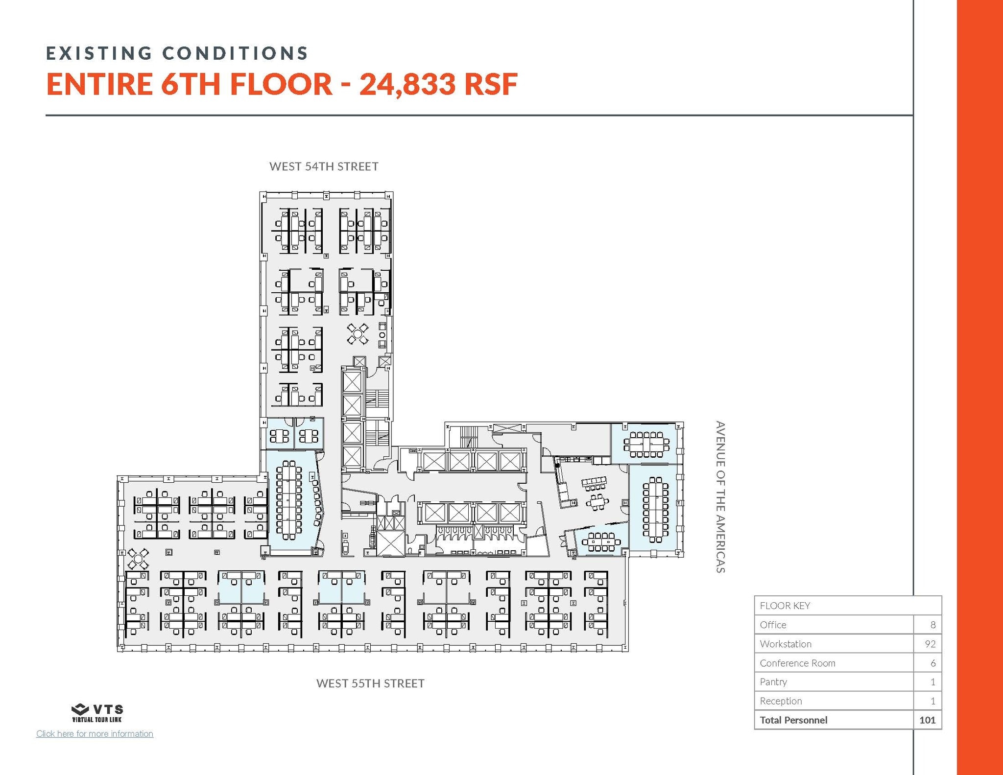 1350 Avenue of the Americas, New York, NY à louer Plan d’étage– Image 1 sur 2