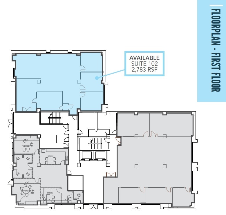 47 W 200 S, Salt Lake City, UT à louer Plan d’étage– Image 1 sur 1