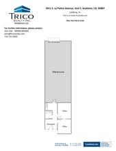 3911-3921 E La Palma Ave, Anaheim, CA à louer Plan d’étage– Image 1 sur 1