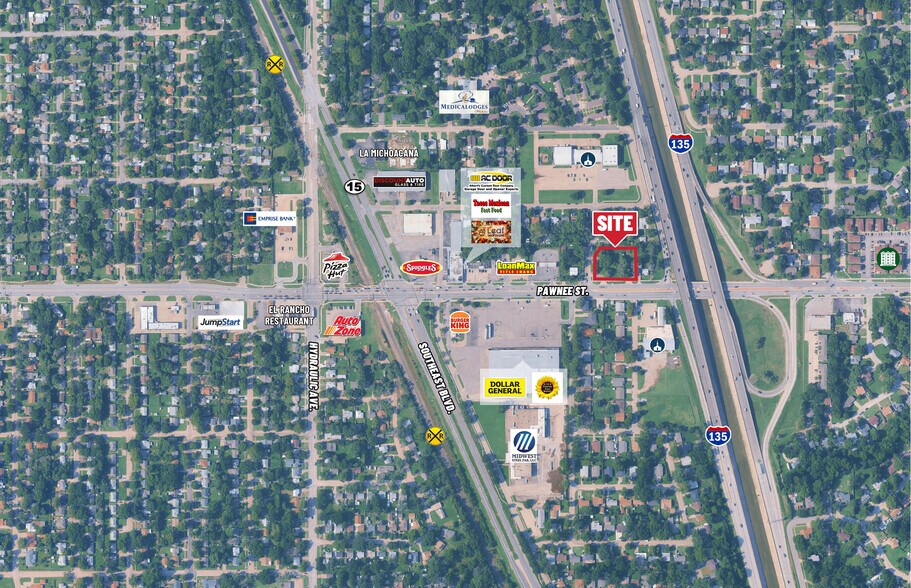 2200 E Pawnee St, Wichita, KS à vendre - Aérien – Image 1 sur 1