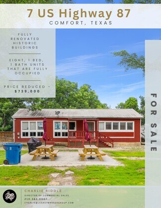 Plus de détails pour 7 US Highway 87, Comfort, TX - Spécialisé à vendre