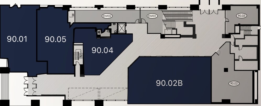 1060 Boul Robert-Bourassa, Montréal, QC à louer Plan d’étage– Image 1 sur 1