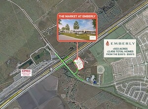 SEQ of US 59 & Doris Rd, Beasley, TX - Vue aérienne  vue de carte
