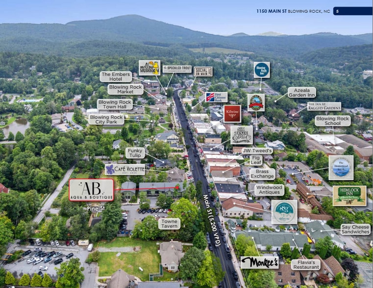 1151 Main St, Blowing Rock, NC à vendre - Photo de l’immeuble – Image 3 sur 4