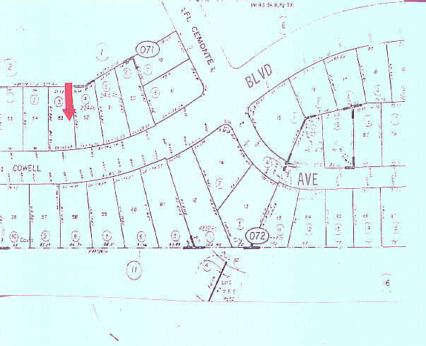 4851 Cowell Blvd, Davis, CA à vendre - Plan cadastral – Image 2 sur 2