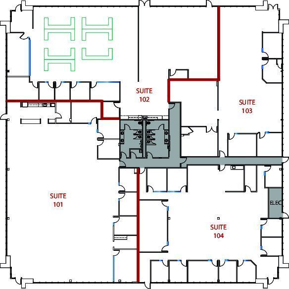 2518 Mission College Blvd, Santa Clara, CA à louer Plan d’étage– Image 1 sur 1