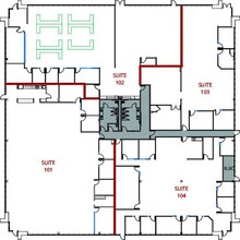 2518 Mission College Blvd, Santa Clara, CA à louer Plan d’étage– Image 1 sur 1